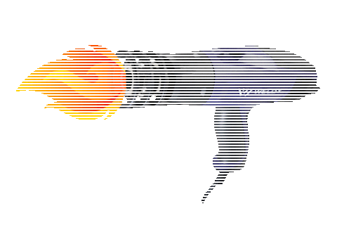 Twi Heat Gun Sticker by TheWrapInstitute