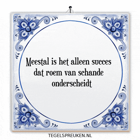 Wijsheid Spreuk GIF by Tegelspreuken.nl