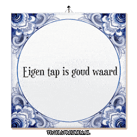 Nl Trots Sticker by Tegelspreuken.nl