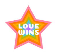 Rainbow Love Sticker