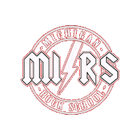 School Of Rock Sticker by Michigan Rock School