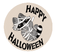 Halloween Raccoon Sticker
