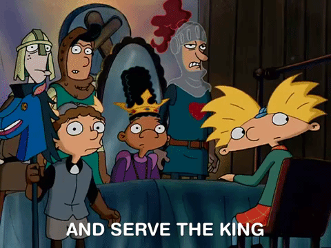 hey arnold nicksplat GIF