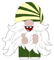 Congratulations Gnome Sticker