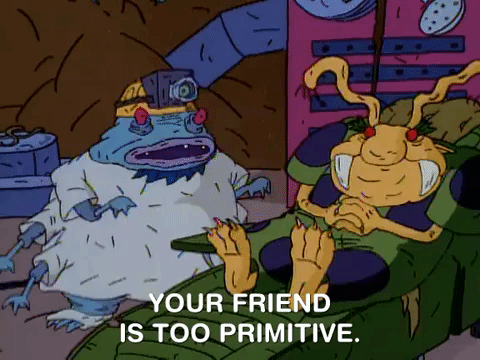 nickrewind giphydvr nicksplat aaahh real monsters giphyarm037 GIF