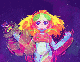 space GIF by paperbeatsscissors!