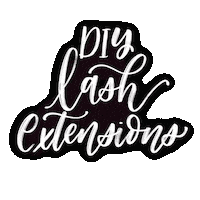 Lashes Lash Extensions Sticker
