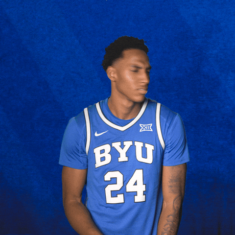 Confused Byu Basketball GIF by BYU Cougars