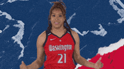Womens Basketball Sport GIF by Washington Mystics