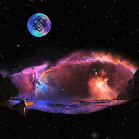 lolalola space smoke weed surf GIF
