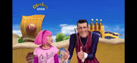 Happy Robbie Rotten GIF