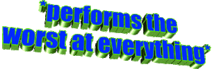 Performs The Worst At Everything What Sticker by AnimatedText