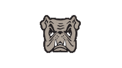 Bulldog Ac Sticker by Adrian College