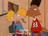 hey arnold nick splat GIF