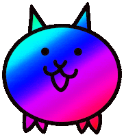 weakbarrel food rainbow monster skull Sticker