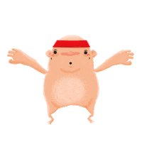 Gym Exercise Sticker