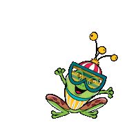 Happy Lets Go Sticker by Canticos World