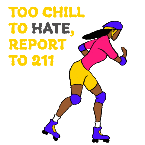 Sticker by LA vs. Hate