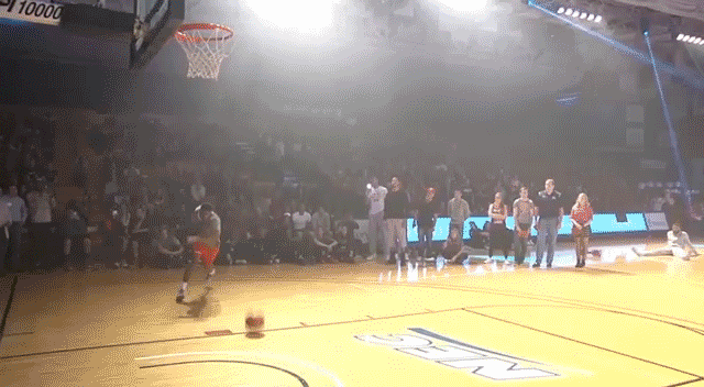 dunk GIF by Robert Morris University Athletics