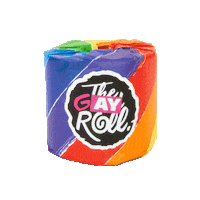 Toilet Paper Happiness Sticker by The Good Roll