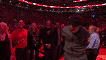 Lets Go Singing GIF by NBA