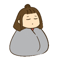 Girl Cartoon Sticker