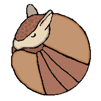 romyro22 tierno armadillo girando capibara GIF