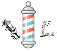 mostwantedbarber most wanted barbershop Sticker