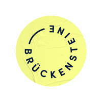 Brueckensteine brueckensteine careleaver mehralscareleaver brueckensteine logo Sticker