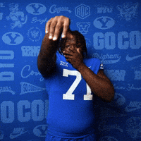 College Football Go Cougs GIF by BYU Cougars