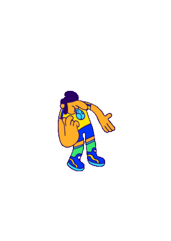 Celebrating Sticker by Rafain Chopp