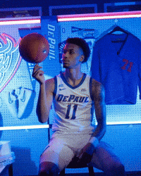 Mens Basketball GIF by DePaul Athletics