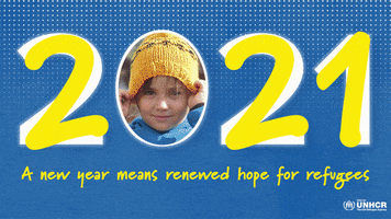 Happy New Year Refugees GIF by USA for UNHCR