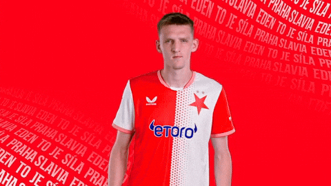 Serious Football GIF by SK Slavia Praha