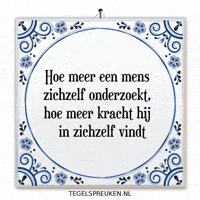 Spreuk Ontspanning GIF by Tegelspreuken.nl