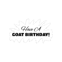 Goat Text Bubble Sticker by Goatta Be Me Goats! Adventures of Java, Toffee, Pumpkin and Cookie!