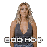 Crocodile Tears Boo Hoo Sticker by Ashley Cooke