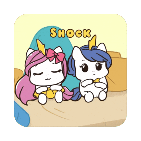 No Way Omg Sticker by Brave Unicorn
