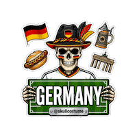 Germany Soccer Sticker
