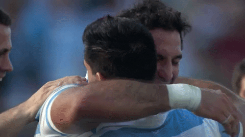 World Rugby Hug GIF by Rugby World Cup