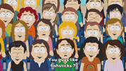 crowd joy GIF by South Park 