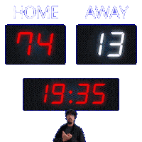 13 Away Sticker