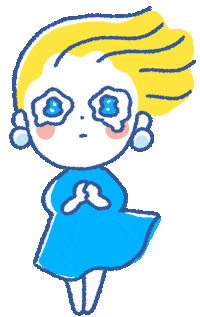 Sad Girl Sticker