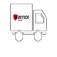 Car Delivery Sticker by Warrior Doors