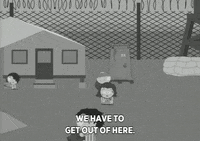 black and white flashback GIF by South Park 