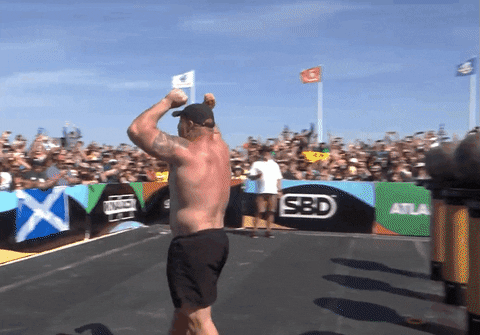 Winning We Did It GIF by The World's Strongest Man