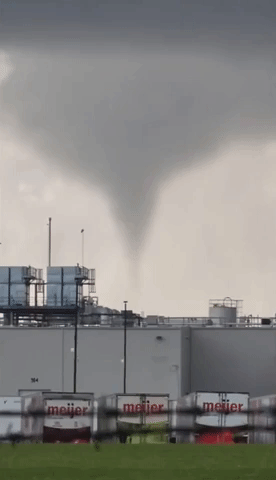 Tornado Causes 'Extensive Damage' to Warehouse