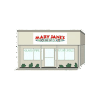 MJHOG 420 cannabis 710 maryjane Sticker