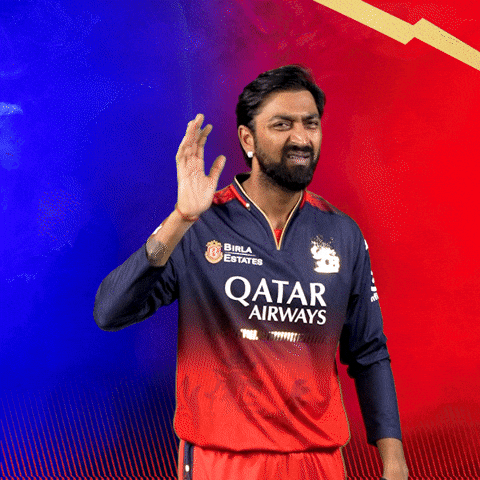 Happy Krunal Pandya GIF by Royal Challengers Bengaluru