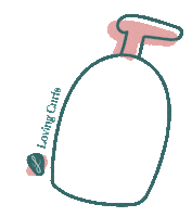 Hair Soap Sticker by Melting Elements